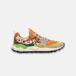 Flower Mountain Women's Yamano 3 Pony Hair Cream Orange