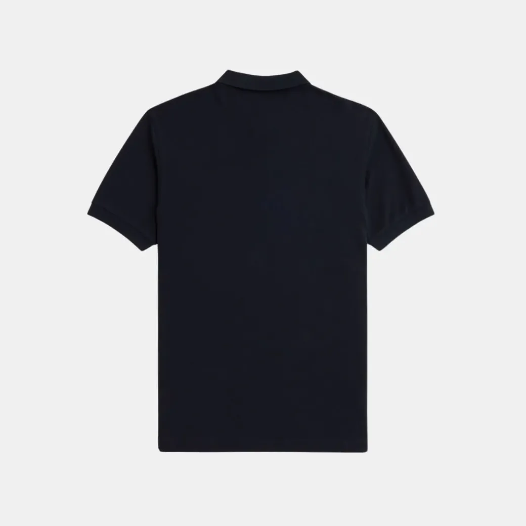Fred Perry M6000 Plain Shirt Navy & Carrington Brick