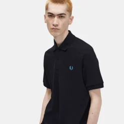 Fred Perry M3 The Original Shirt Black & Runaway Bay Ocean