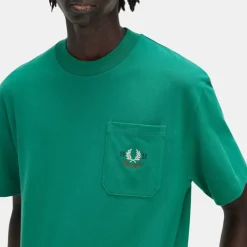 Fred Perry Relaxed 1952 T-Shirt Label Green
