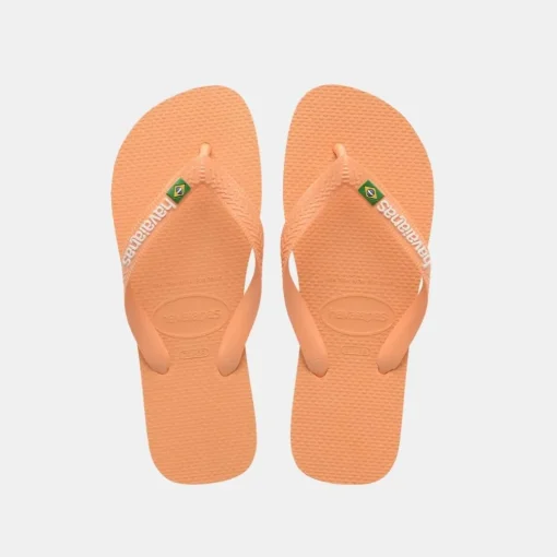 Havaianas Brasil Logo Women's Peach