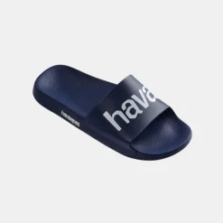 Havaianas Slide Classic Logomania Men's Navy