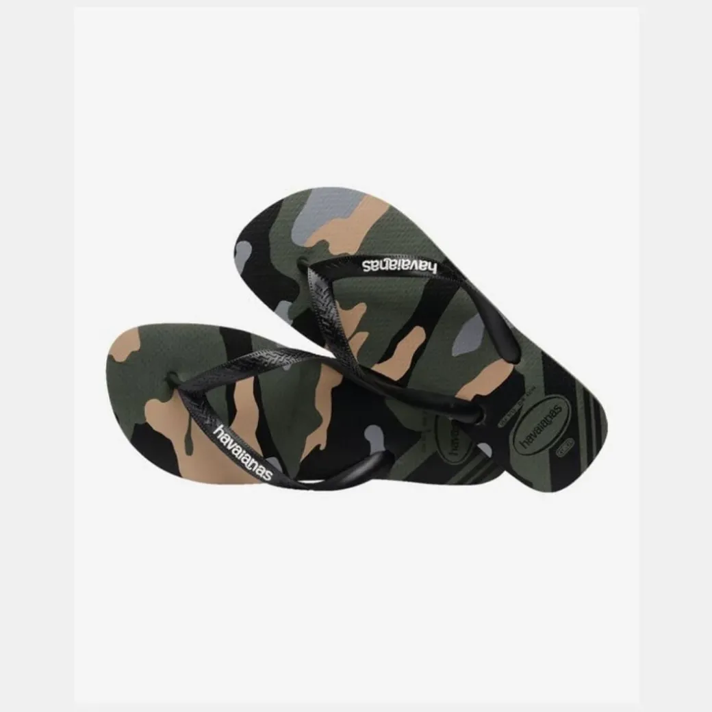 Havaianas Top Camu Men's Green Olive Black