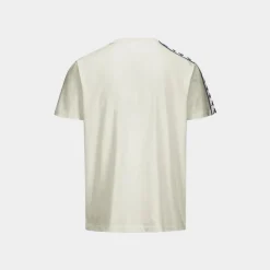Kappa 222 Banda Pueblogt T-Shirt White Mix Grey Warm