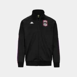 Kappa Authentic Jeremy Warner Bros Jacket Black Violet Grape