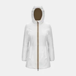 K-Way Denise St Warm Reversible White Brown