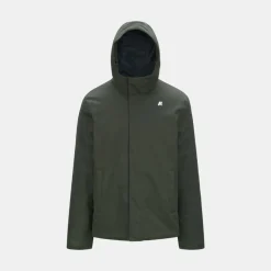 K-Way Jacko Twill Marmotta Green Blue