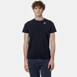 K-Way Le Vrai Edouard T-Shirt Blue Depth