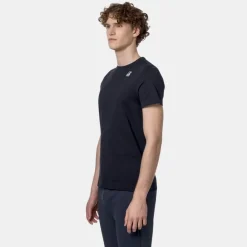 K-Way Le Vrai Edouard T-Shirt Blue Depth