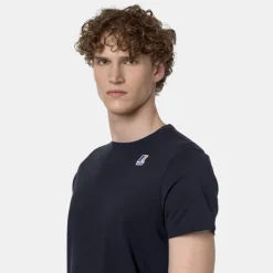 K-Way Le Vrai Edouard T-Shirt Blue Depth