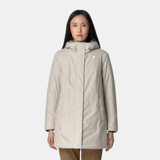 K-Way Sophie Soft Touch Marmotta Beige Grey