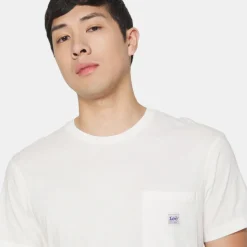Lee T-Shirt Pocket Tee Ecru