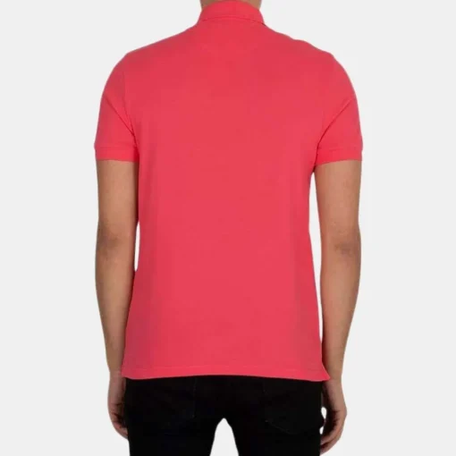 Lyle & Scott Plain Polo Shirt Electric Pink