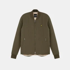 Lyle & Scott Quilted Liner Jacket Olive