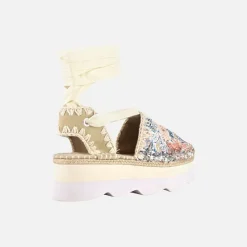 Mou Espa Sandal Sequins Nude