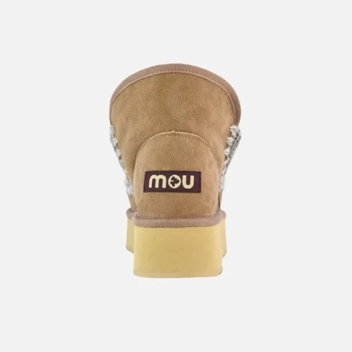 Mou Mini Eskimo Platform Boot Dark Stone