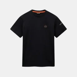 Napapijri Badge Short Sleeve T-Shirt Black
