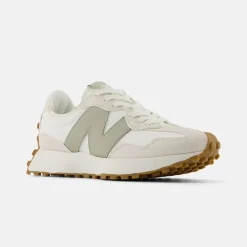New Balance 327 Linen Sea Salt & Olivine