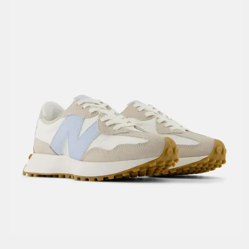 New Balance 327 Timberwolf Sea Salt & Light Chrome Blue