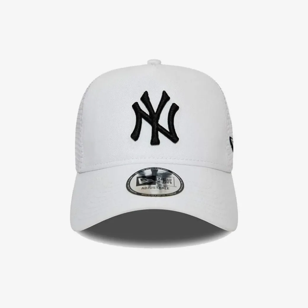 New Era New York Yankees Home Field A-Frame Trucker White 9FORTY