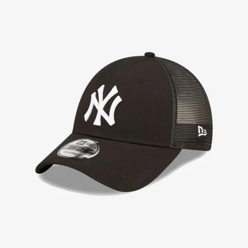 New Era New York Yankees Home Field A-Frame Trucker Black 9FORTY