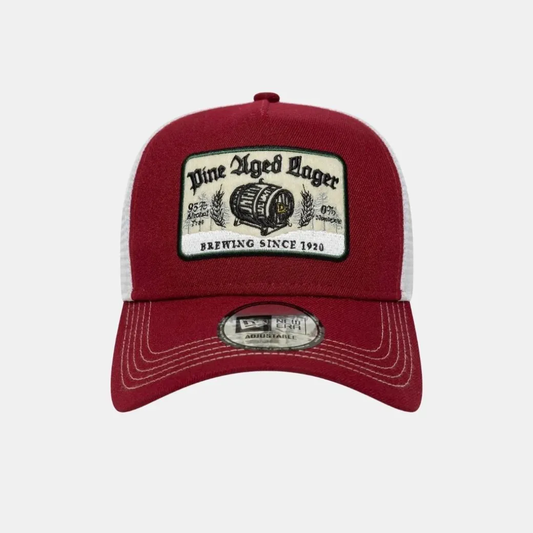 New Era Vintage 9FORTY A-Frame Trucker Red