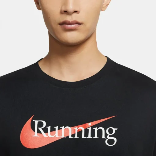 Nike T-Shirt Dri-FIT Running Black
