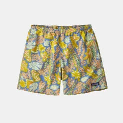 Patagonia Men's Baggies Shorts 5 In Flourish Abundant Blue