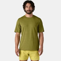 Patagonia Men's Capilene Cool Daily T-Shirt Graze Green