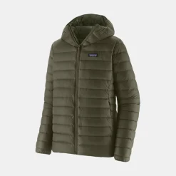 Patagonia Men's Down Sweater Hoody Jacket Pine Needle Green