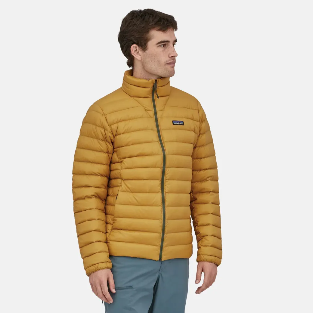 Patagonia Men's Down Sweater Jacket Cabin Gold