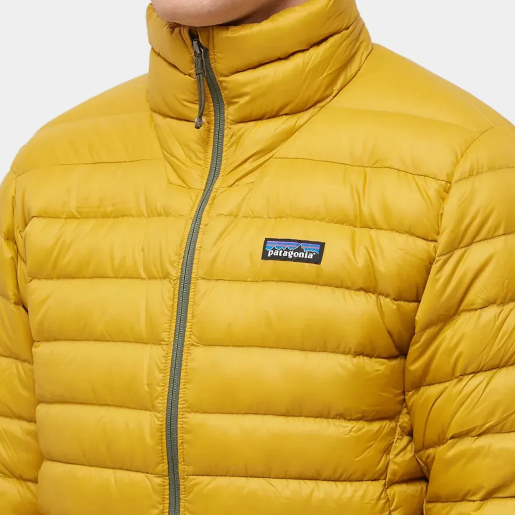 Patagonia Men's Down Sweater Jacket Cabin Gold