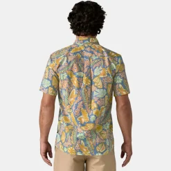 Patagonia Men's Go-To Lightweight Shirt Flourish: Abundant Blue