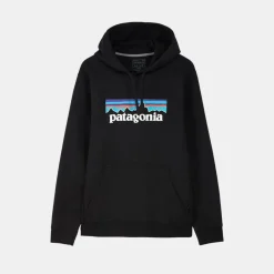 Patagonia P-6 Logo Uprisal Hoody Black