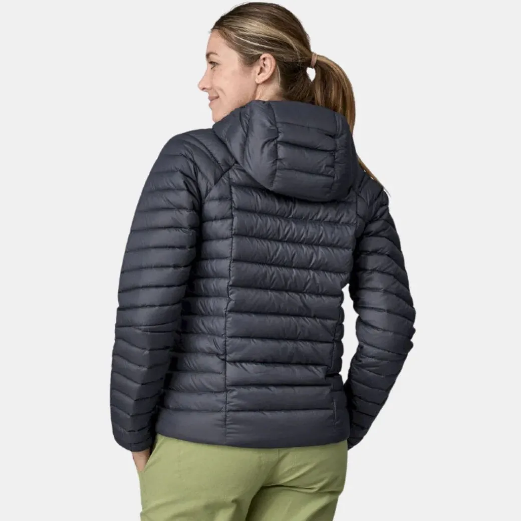 Patagonia Women's Down Sweater Hoody Jacket Smolder Blue