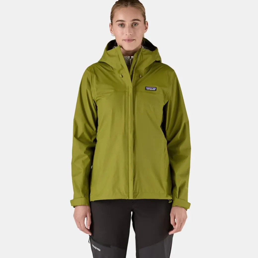 Patagonia Women's Torrentshell 3L Rain Jacket Graze Green