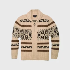 Pendleton The Original Westerley Sweater Tan/Brown