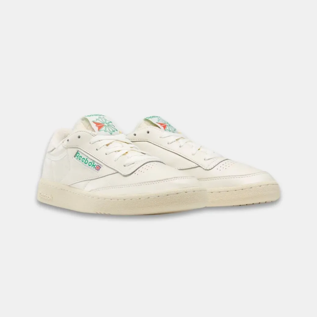 Reebok Club C 85 Vintage Chalk Alabaster Gleen Green