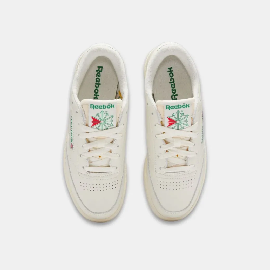 Reebok Club C 85 Vintage Chalk Alabaster Gleen Green