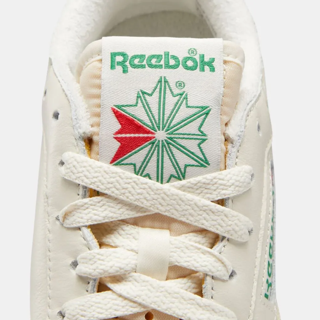 Reebok Club C 85 Vintage Chalk Alabaster Gleen Green