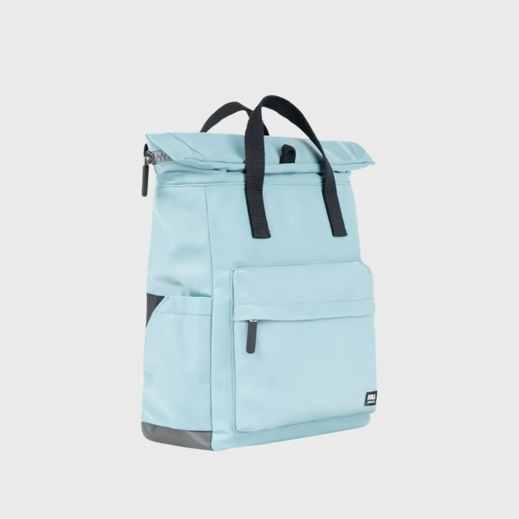 Roka London Canfield B Black Label Recycled Nylon Backpack Small Spear