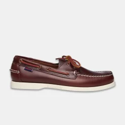 Sebago Docksides Portland Waxed Men's Brown