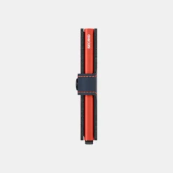 Secrid Mini Wallet Mate Night Blue Orange