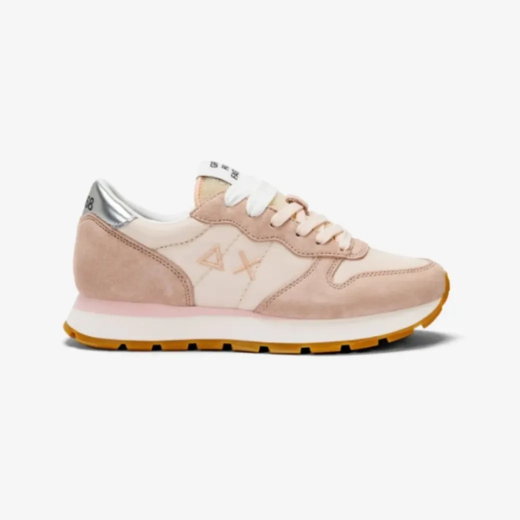 Sun 68 Ally Glitter Textile Women's Pink