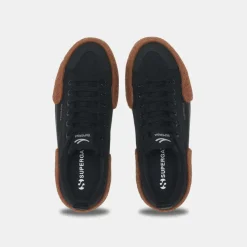 Superga Unisex 2660 Stripe Big Bumpers Black Gum