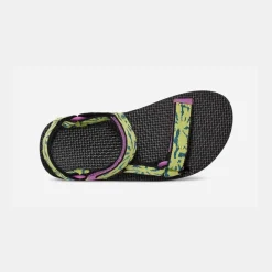 Teva Women's Original Universal Beach Floral Wild Lime