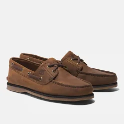 Timberland Classic Boat Shoe Medium Brown Full Grain