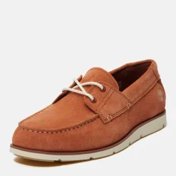Timberland Grafton Bay Lace-Up Shoe Rust Suede