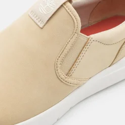 Timberland Seneca Bay Low Slip On Sneaker Light Beige Nubuck