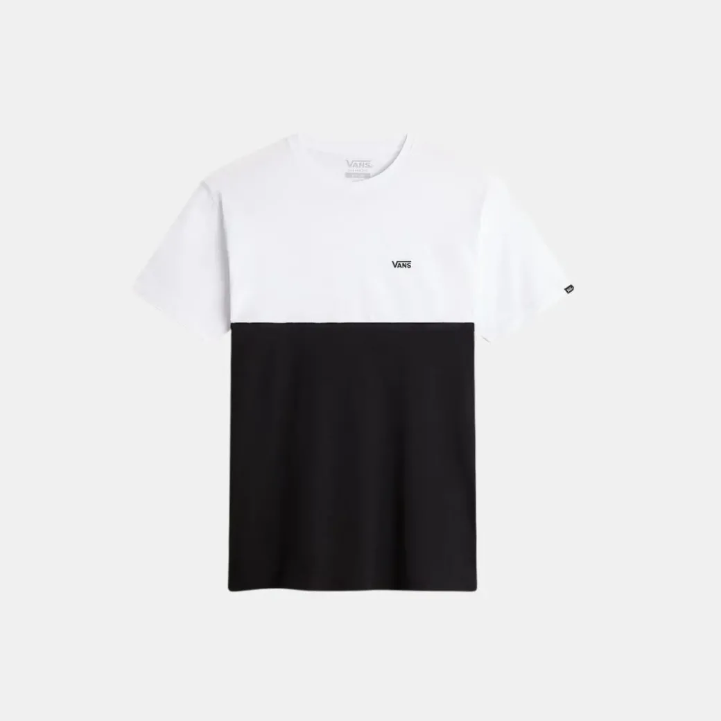 Vans Colorblock T-Shirt White & Black